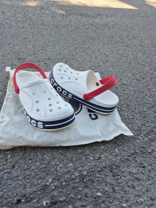 Чоловічі  Crocs Bayaband Clog White 42 розмір