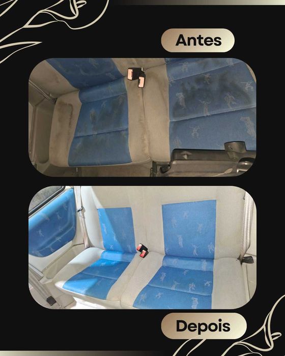 Limpeza de sofás, carpetes, entre outros