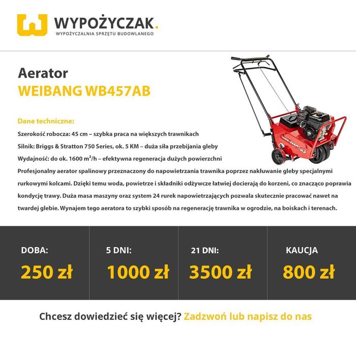 Rębak, rozdrabniacz do gałęzi / glebogryzarka / aerator / wertykulator / walec do ogrodu ogród - WYNAJEM