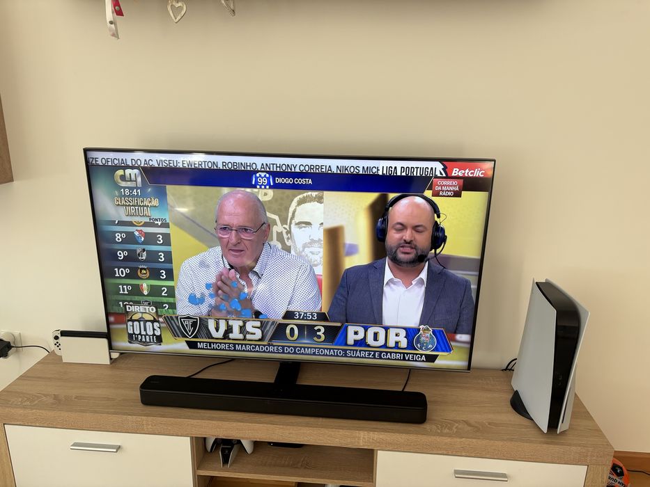 Samsung QLED 55" QE55Q75T 4K – Excelente estado