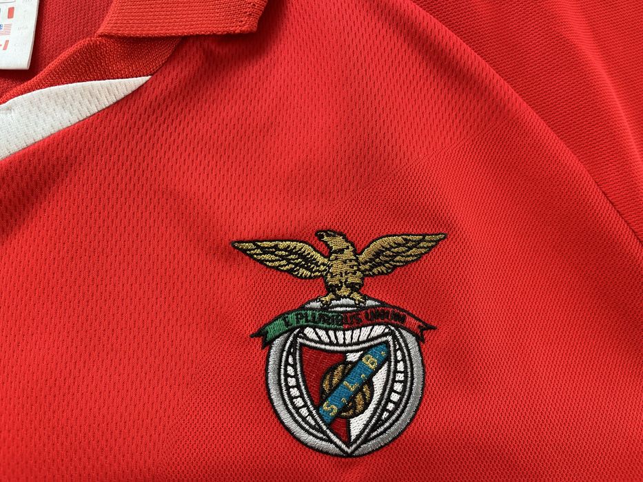 Camisola Oficial Benfica Adidas 2001 2002 Mantorras 9