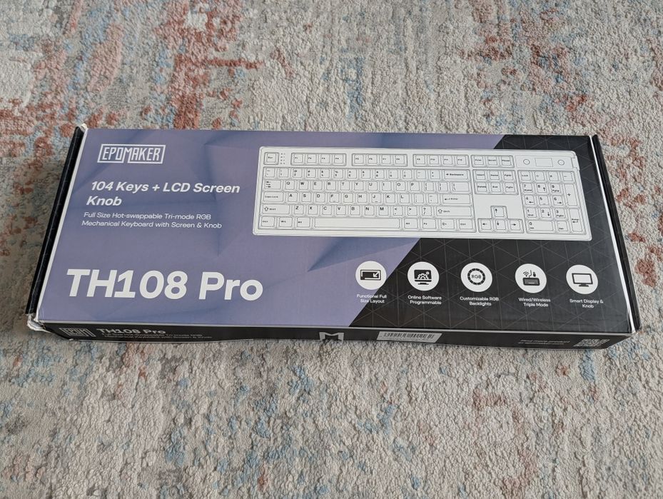 Teclado Mecânico Epomaker TH108 Pro