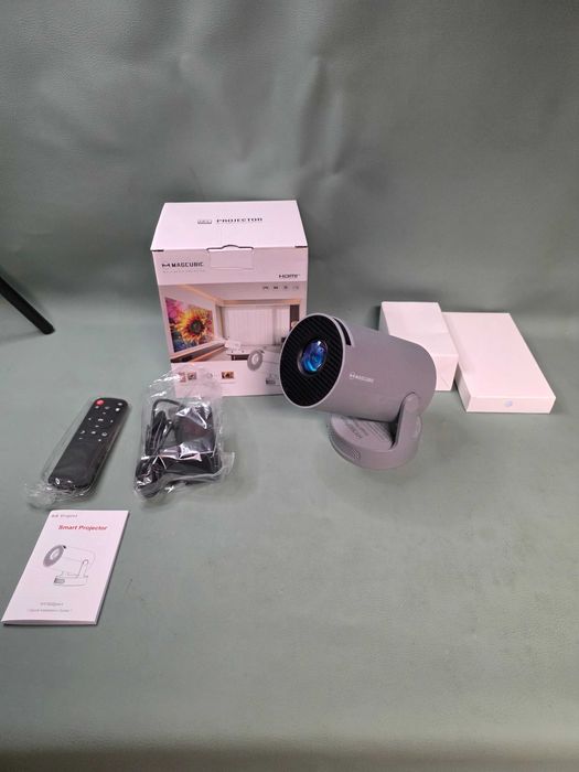 Projektor LED Magcubic HY300 PRO+ Smart 4K Ultra HD Android WiFi szary