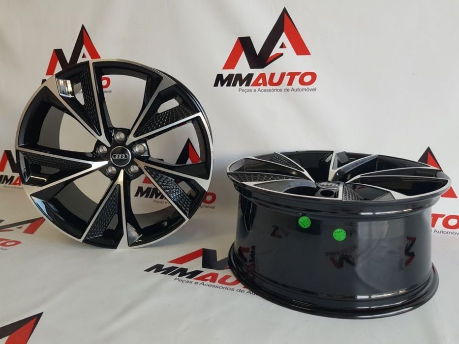 Jantes Audi RS7 2020 Preto Polido 18