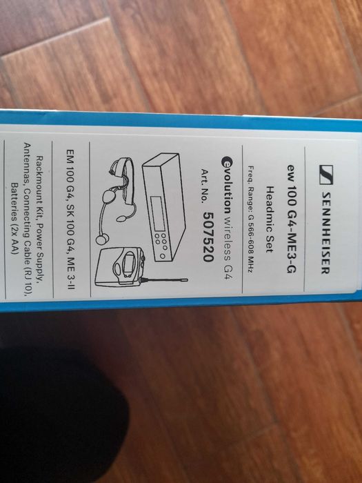 Nowy zestaw Sennheiser ew 100 G4-ME3-G