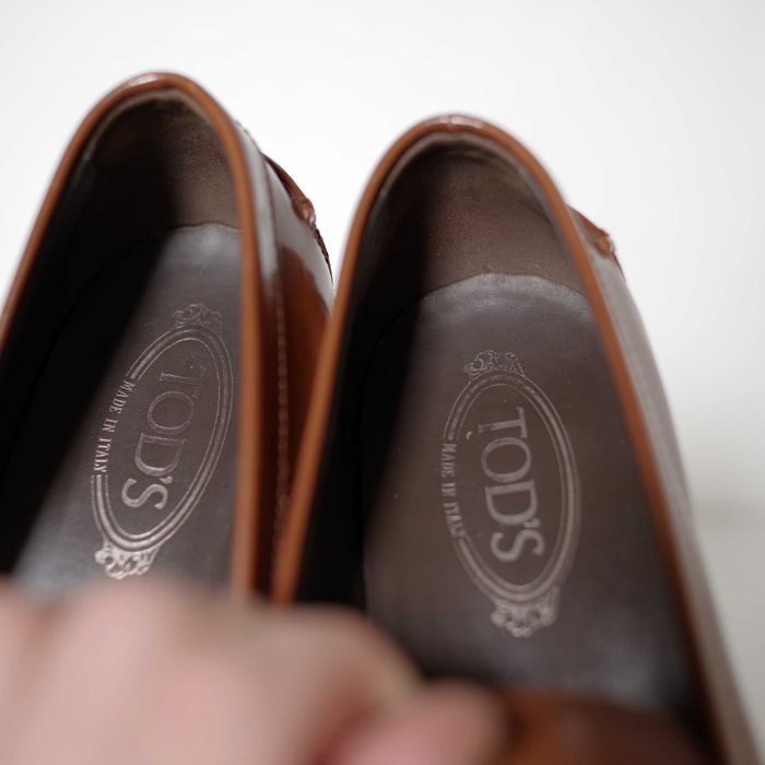 Лофери Tods Penny Loafers 45 розмір шкіра літо оригінал ідеальний стан