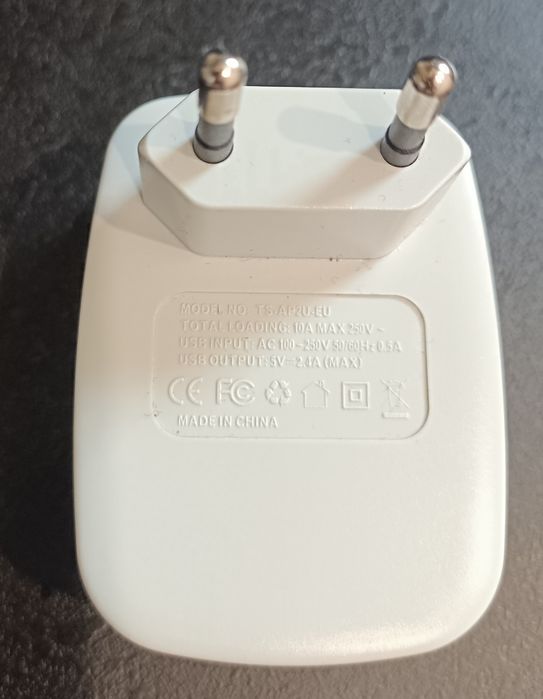 Darmowa dostawa TESSAN Adapter Podróżny TS-AP2U European