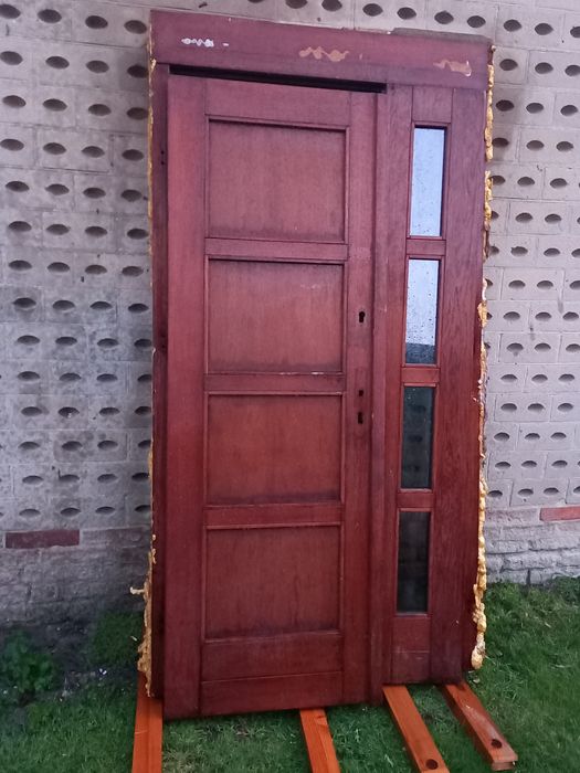 Drzwi dębowe szer 110 cm