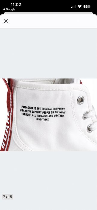 Buty Palladium Pampa Hi Dare Star White 37
