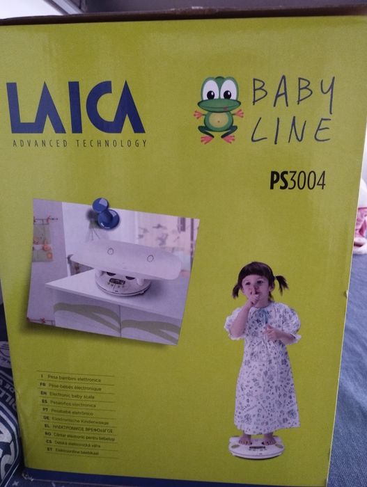 Balança digital para bebés, Marca Laica