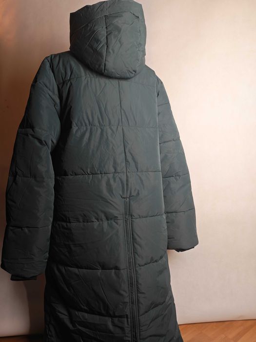 Felix Bühler długi płaszcz jeździecki z kapturem pikowana Anne L