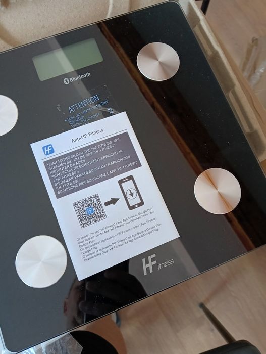Waga łazienkowa bluetooth