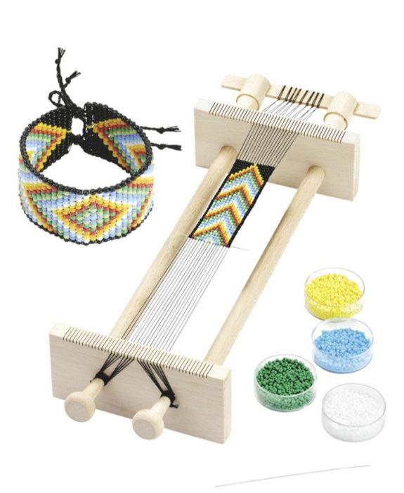 Верстат-п'яльце для плетіння бісеру