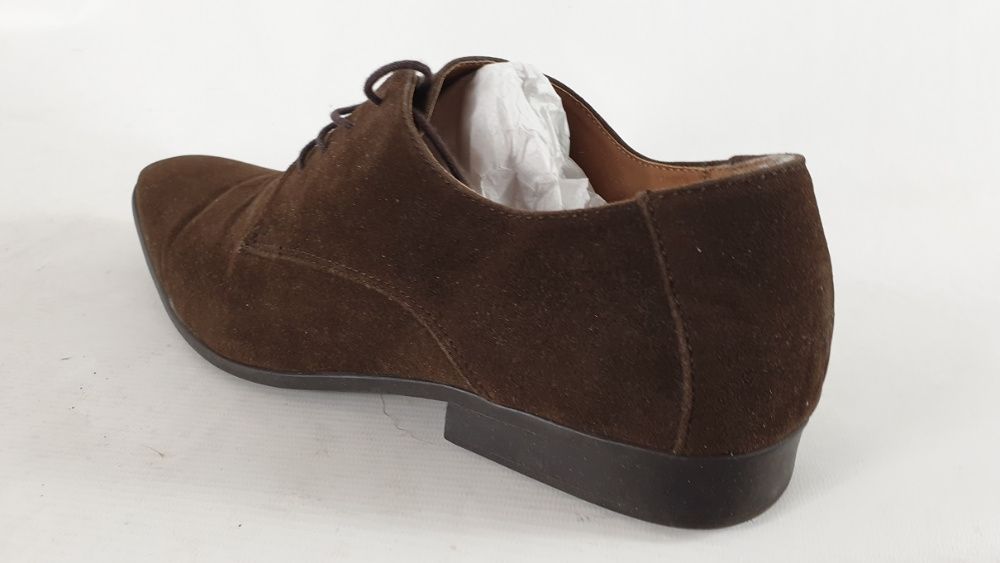 PIER ONE BUTY eleganckie MĘSKIE ROZMIAR 45 eko skóra nowe