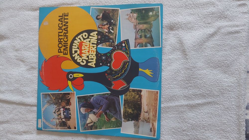 6 Discos em vinil antigos