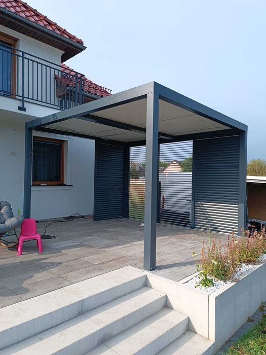 Pergola aluminiowa, ogrodowa, zadaszenie tarasu, carport