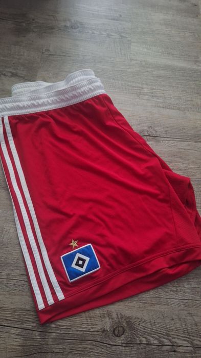 spodenki piłkarskie Hamburger SV 2 Bundesliga adidas 2XL, XXL, shorts