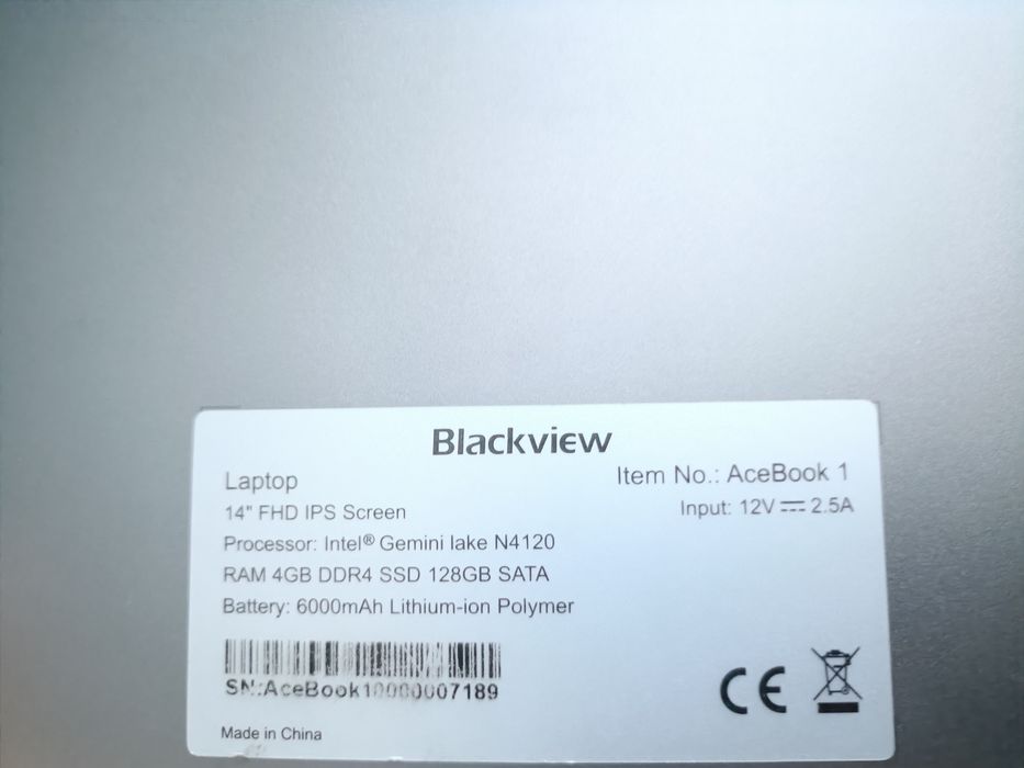 Ноутбук Blackview AceBook 1