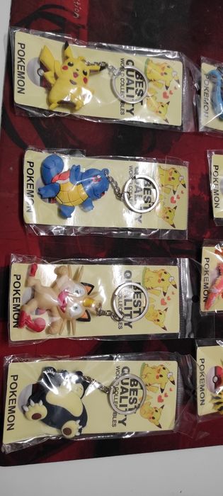 Pokémon 8 Porta Chaves