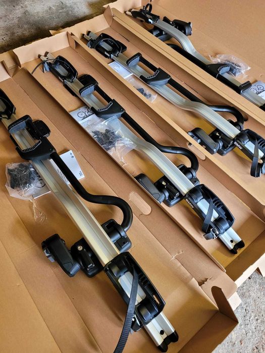 NOWE Thule ProRide 598 - uchwyt na rower - cztery sztuki