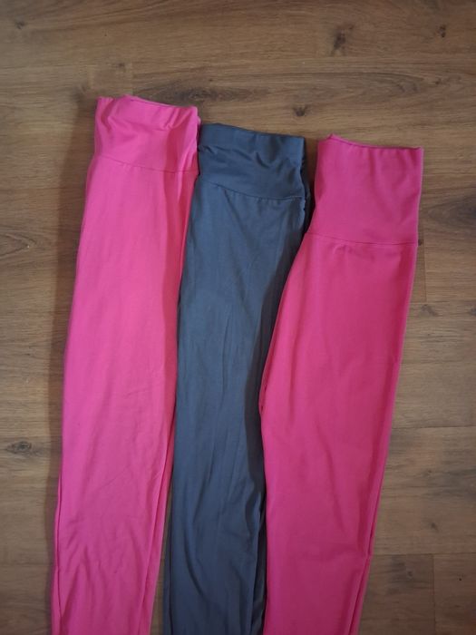 Legginsy sportowe 3 pary