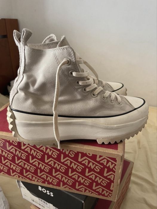 Converse Chuck Taylor All Star (cor creme/cinzento claro)
