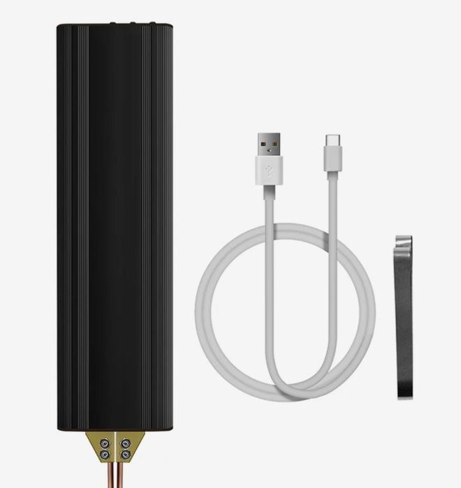 Zgrzewarka punktowa a akumulatorem , ładowanie przez Usb