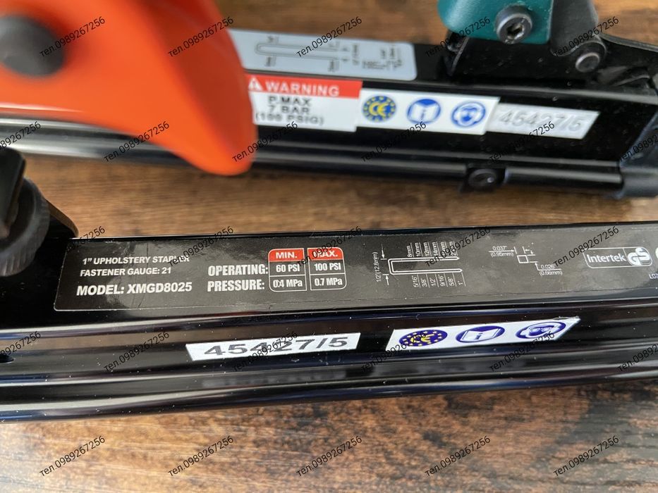 Пневмостеплер,стереот,Степлер пневматический(скоби) Голландія AIRPRESS