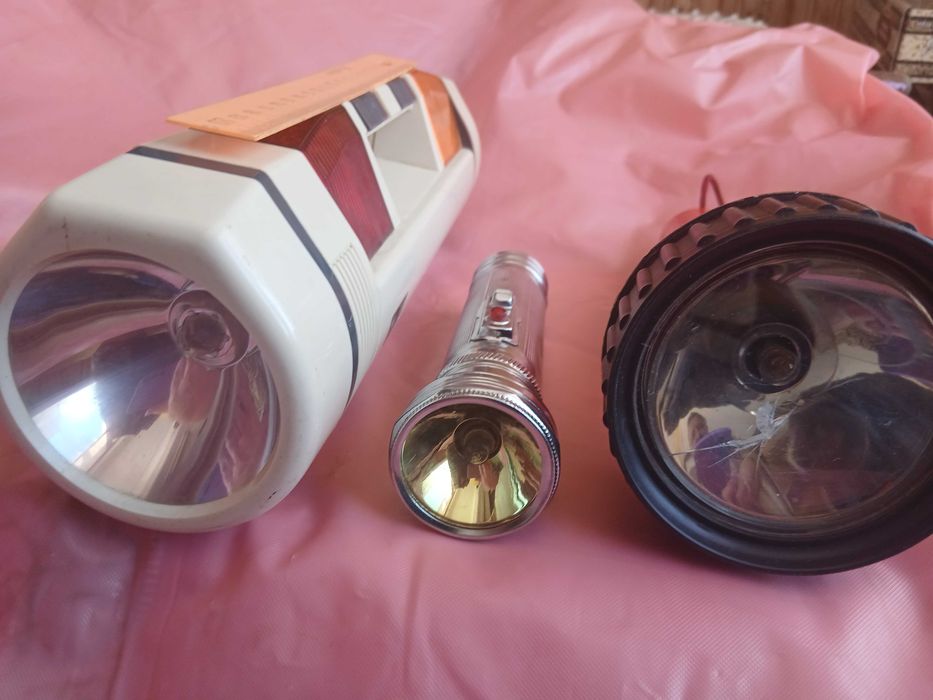 РЕТРО -ліхтарики \фонарики\ 3 шт