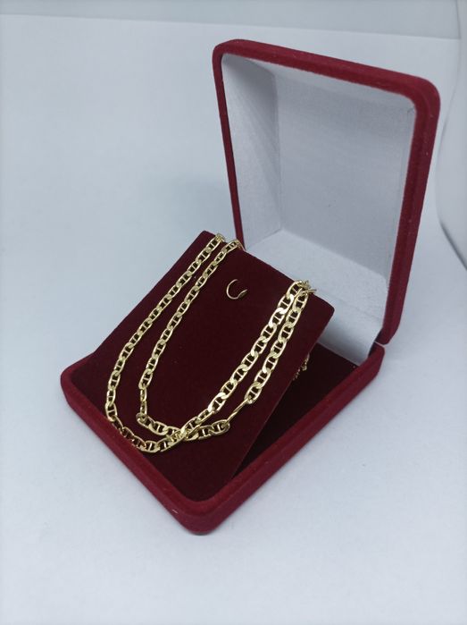 Złoty łańcuszek splot Gucci 585 długość 55 cm