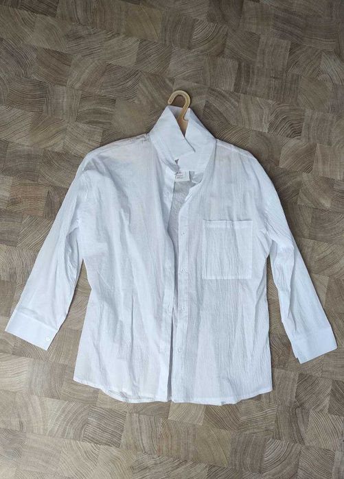 Легкая женская рубашка белая