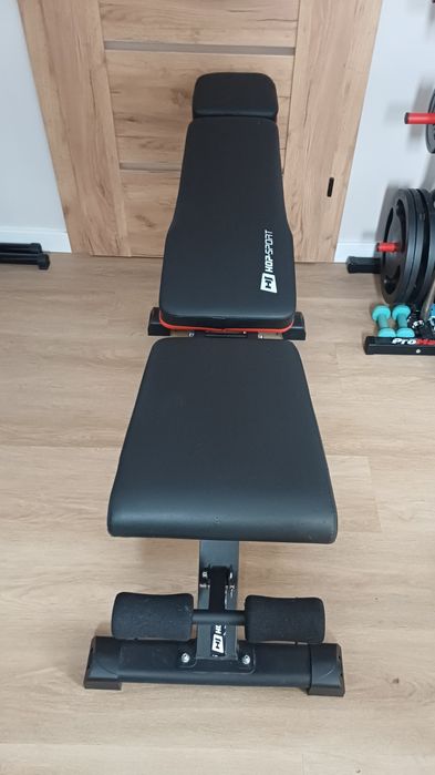Ławka treningowa regulowana skośna Hop-sport HS-2080HB