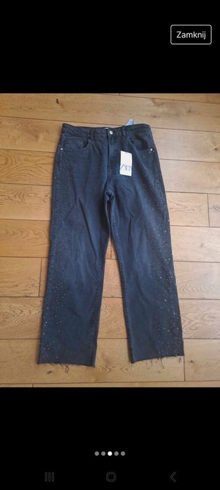 Spodnie jeansowe Zara XXL