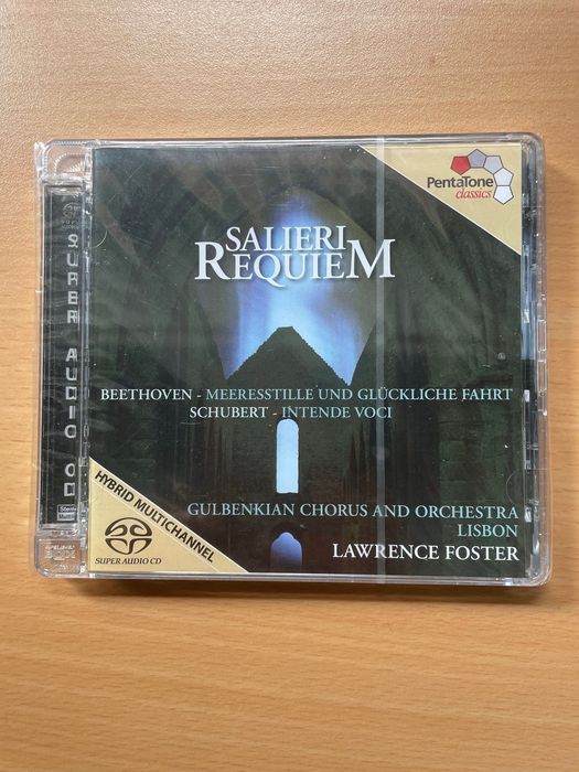 CD Salieri / Beethoven / Schubert / Gulbenkian Chorus & Orchestra, Foster
