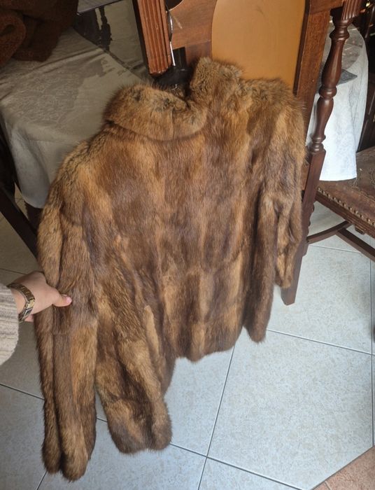 Casaco de Pêlo verdadeiro de Raposa