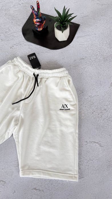 Шорти Armani AX White