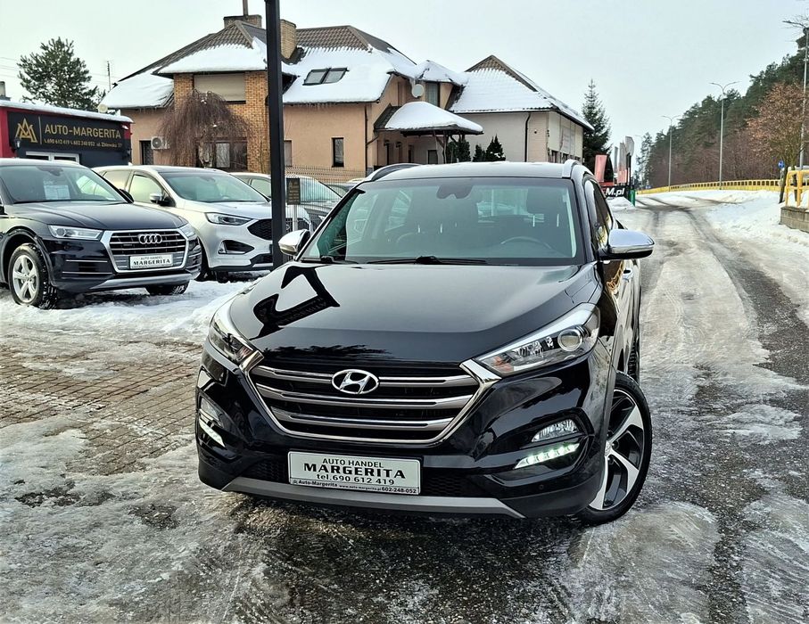 Hyundai Tucson 1.6Benzyna*177KM*AutoMat*Skóry*Navi*Ledy*Kamera*GrzaneFotele*Sliczny