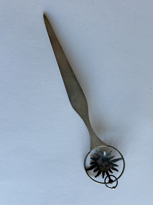 NÓŻ do papieru słońce Sp Metaloplastyka lata 60 te