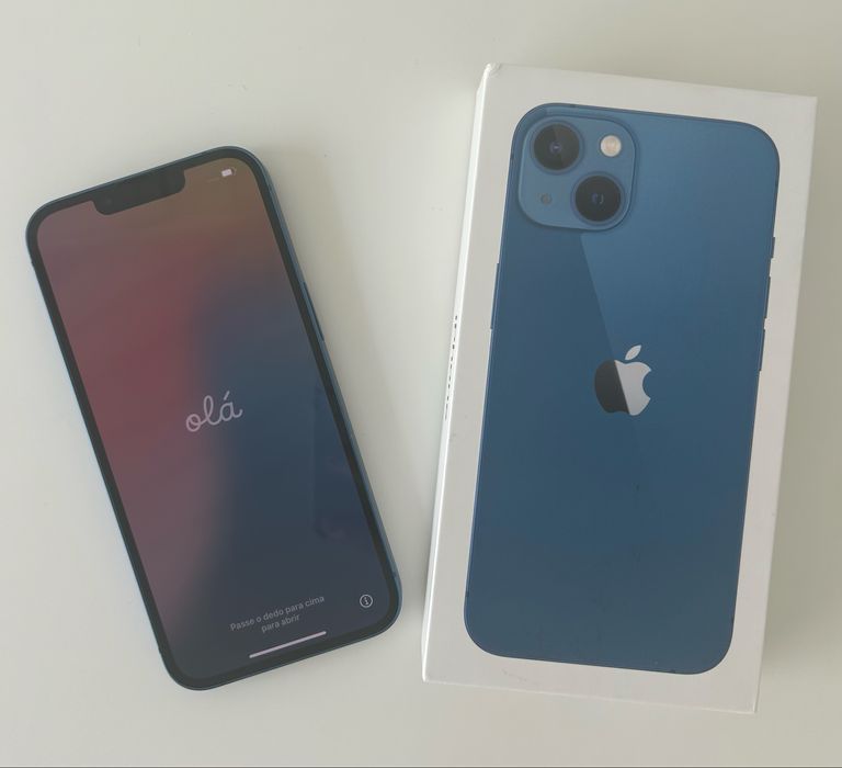Oportunidade! Iphone 13 Azul 128GB , Novissimo!