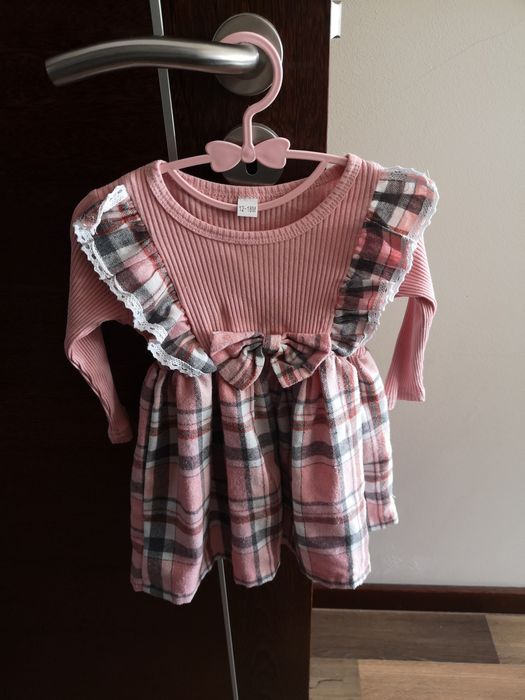 Vestidos de inverno 12/18 meses