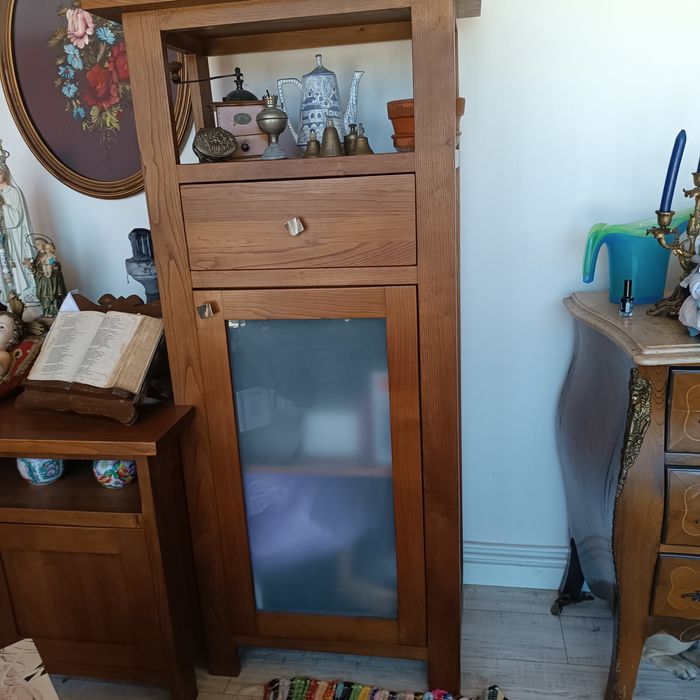 Móveis de sala completos c/ Biblioteca Vertical