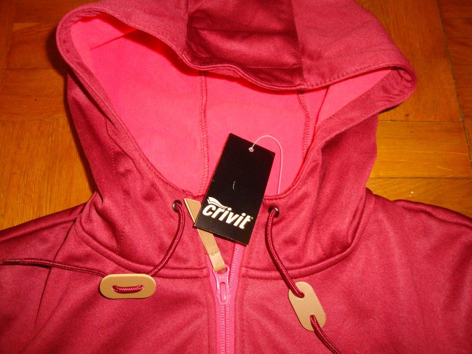 Толстовка / куртка женская CRIVIT® с капюшоном , разм.S (38 ) и М(40)