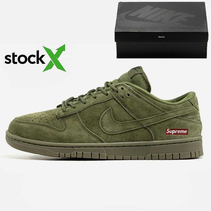 Чоловічі Кросівки Nike SB Dunk Low x Supreme 40-45 (Без Предоплати)
