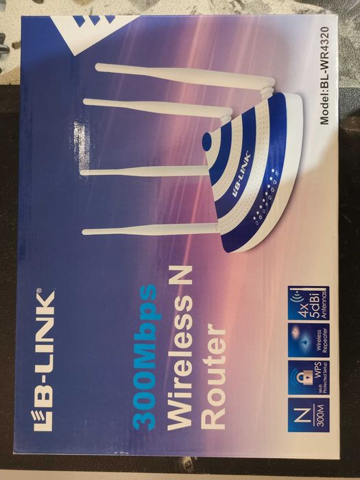 Router Wireless 300mbps 4xlan Lb-Link