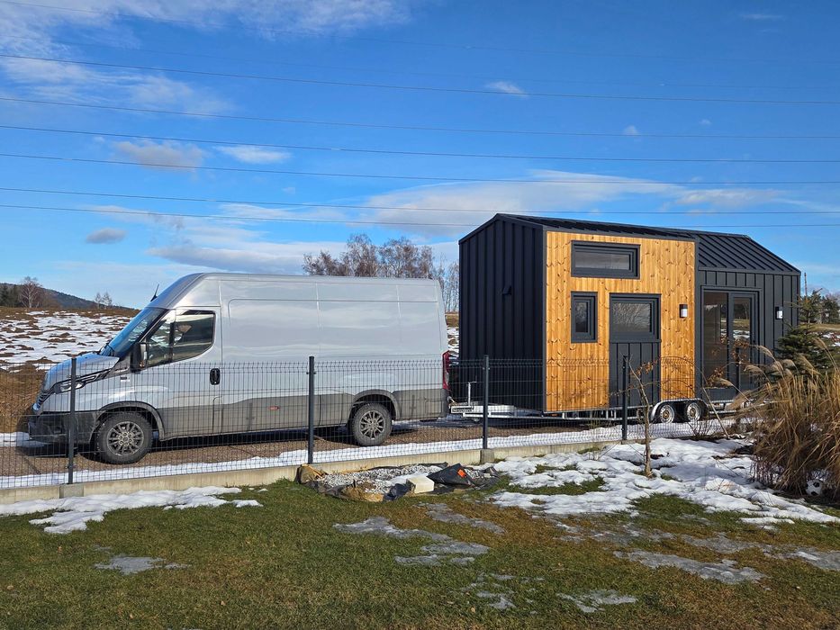 Tiny House Domek mobilny Patryk 2 antresole - DOSTEPNY OD REKI