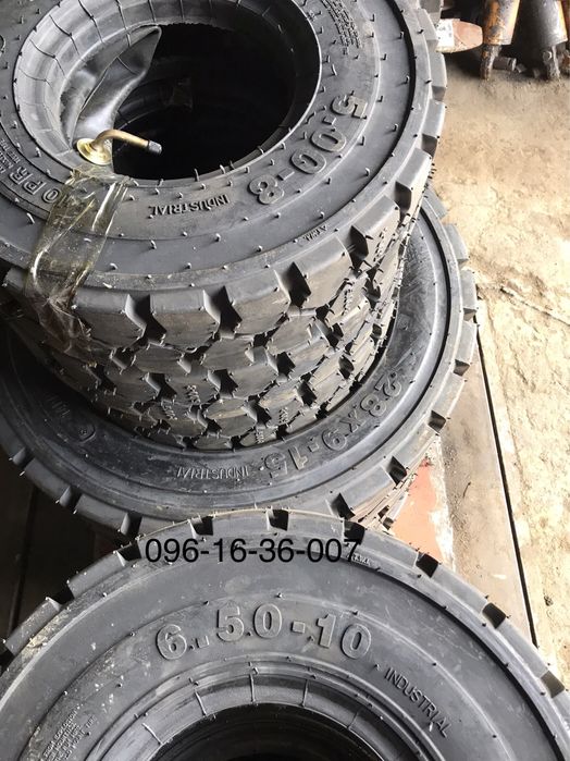 Шини для навантажувача погрузчика кари покришки погрузчик погрущик