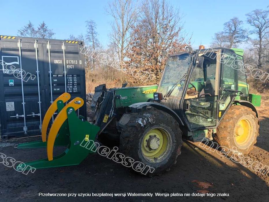 Chwytak do DREWNA BALI PAZUR PODWÓJNY 1200mm komplet dostawa