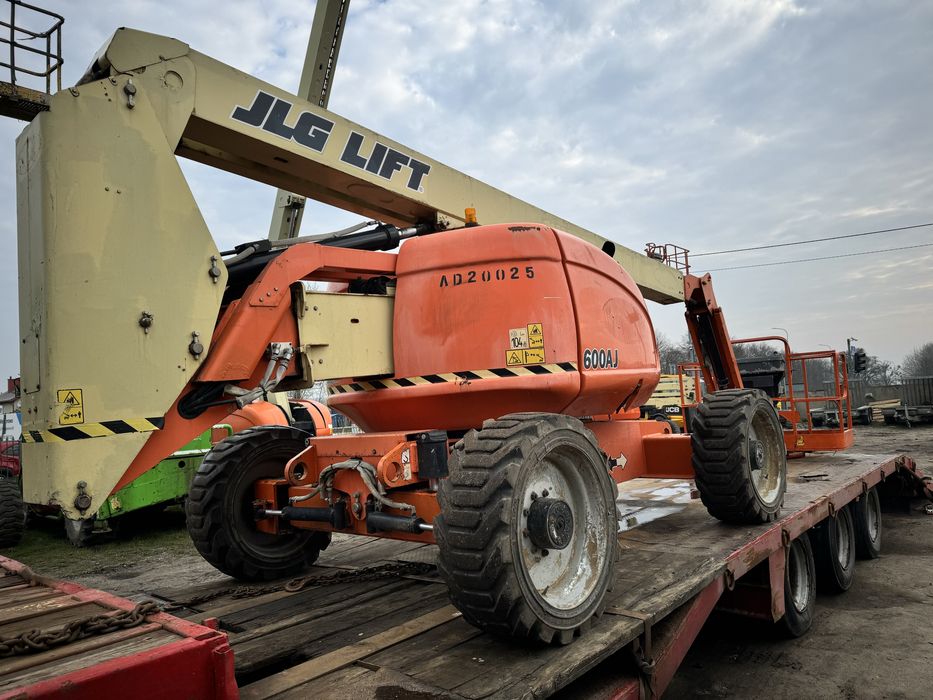 Wynajem podnosnika jlg 600 wolnobierznego teleskopowego przegubowego