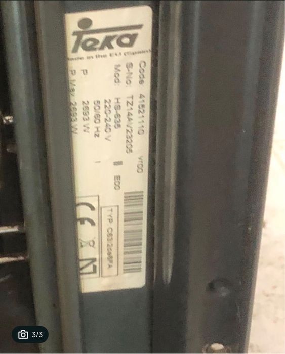 Forno Teka funciona perfeitamente