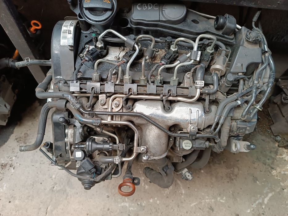 Silnik CBD Cbab cba słupek CBDC passat B6 golf v 2.0tdi 16v cr